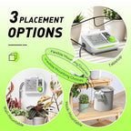 RAINPOINT Large Display Automatic Plant Waterer Indoor for Pot Plant,Cycle & Soak Mode Vacation Self Watering Drip Irrigation System Device Kit Herb Garden Greenhouse Grow Tent Water 10-15 Plants