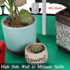 Large Plant Repotting Mat, Waterproof Repotting Tray for Indoor Plants Potting Soil, Gardening Tray Mat, Portable Potting Tray Soil Mat for Indoor House Plants Succulents Orchid