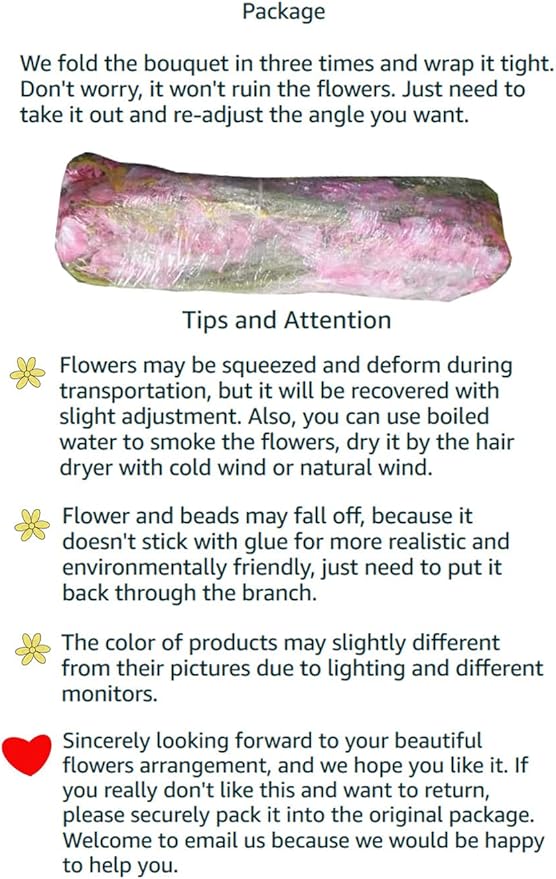 Pink Flowers Artificial Silk Orchids Bulk 12 Pcs (38.5”) Long Stem Artificial Flowers for Tall Vase, No Include Vase