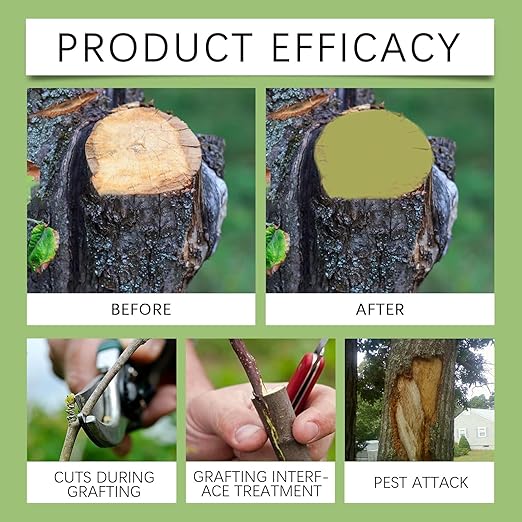 2 Packs Tree Wound Sealer,Tree Wound Pruning Sealer,Bonsai Tree Pruning Sealer, Tree Wound Sealer Healing Cream,Plant Grafting Paste Smear Tree Repair Ointment Agent Repair