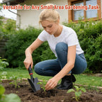 FR Ergonomic Garden Trowel – Heavy-Duty Stainless Steel Hand Shovel for Digging, Weeding & Transplanting (Comfort Grip)