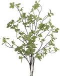 2 pcs Artificial Greenery Stems, 41.3’’ Tall Fake Plants Branches Faux Greenery Ficus Twig Leaf for Home Garden Shop Office Desk Decoration