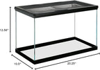 Zilla 10 Gallon Pet Reptile Starter Habitat Kit with Light and Heat for Small Desert Dwelling Animals