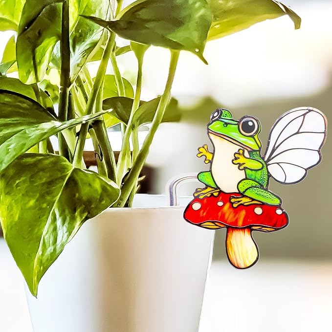 Frog Gifts for Women, Hanging Plant Planter for Indoor Outdoor Garden, Mothers Day Birthday Gifts for Mom Grandma from Daughter Son, Frog Lover Plant Pots Accessories