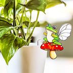Frog Gifts for Women, Hanging Plant Planter for Indoor Outdoor Garden, Mothers Day Birthday Gifts for Mom Grandma from Daughter Son, Frog Lover Plant Pots Accessories
