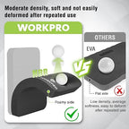 WORKPRO Extra Thick Kneeling Pad, Soft NBR Foam Cushioning for Knee, Large Foam Kneeler Mat for Gardening, Bathing Baby, Exercise, Workout Supplies, 17.5 x 11 x 1.5 in, Black