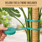Moss Pole Monstera Plant Support – 48” Bendable Moss Pole Monstera Plant Support, Plant Stakes for Indoor Plants, Tall Plant Sticks Support for Climbing Plants
