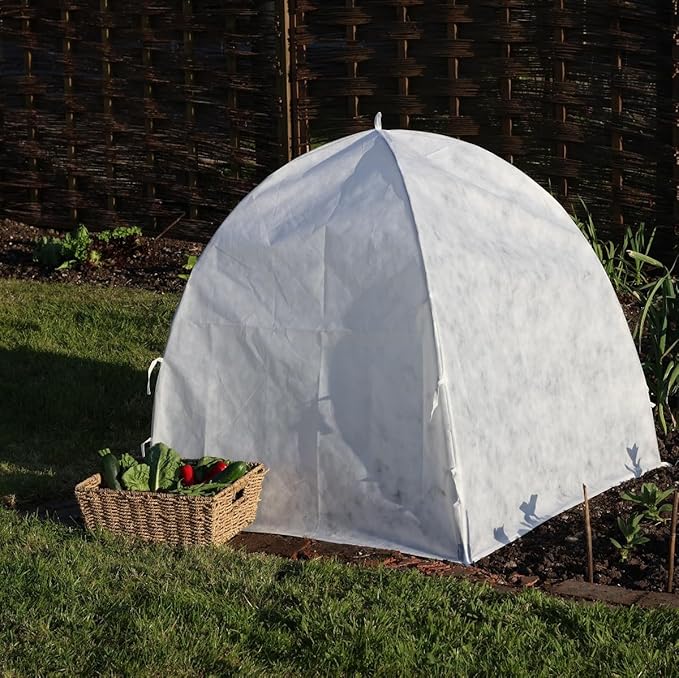 Tierra Garden Haxnicks Giant Fleece Plant Protection Dome, 36" L x 36" W x 37" H