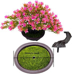 Artificial Bonsai Tree Juniper Faux Plants Indoor Small Fake Plants Decor with Ceramic Pots for Home Table Office Desk Bathroom Shelf Bedroom Living Room Farmhouse Decorations