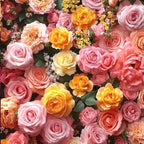 Rose Flower Seeds for Planting, 310+ Mixed Rare Rose Seeds, Perennial Flowers, Non-GMO Heirloom Bush Vine Seed for Garden Bonsai