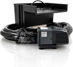 HALF OFF PONDS 10-Inch Waterfall Spillway Kit | 1,000 gallon capacity, 500 GPH Aqua Pulse pump, Filter media, 10 ft tubing, Waterfall box