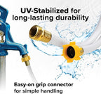 Camco TastePURE 25-Ft - RV Drinking Water Hose - Contains No Lead, No BPA & No Phthalate - Features Reinforced Design & Crafted of PVC - 1/2” Inside Diameter, Made in the USA (22735)