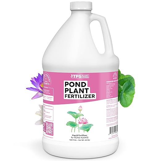 Pond Plant Fertilizer – Liquid Plant Food for Healthy Aquatic Growth, Stronger Roots & Vibrant Pond Plants, 1 Gallon