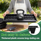 72-Cell Seed Trays with Drainage Trays-10 Sets 20 Packs-1020 Durable Plastic Plant Tray for Seed Germination（21x11x1.81 in）