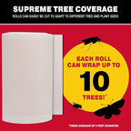 Catchmaster Tree Shield Lantern Fly & Ant Traps Insect Barrier, 4 Rolls 30ft Each, Outdoor Adhesive Crawling Insect Trap to Protect Trees, Fruit & Plants, Pest Control Lawn & Garden
