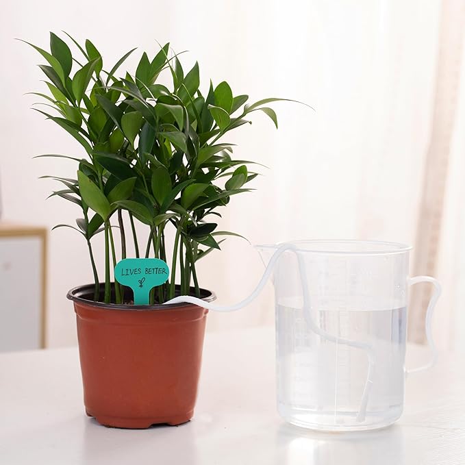 ORIMERC 120 feet 1/6 inch Self Watering Capillary Wick Cord Vacation Plant Sitter DIY Hydroponic Wicking Watering Planter Pot Automatic Water System Device Potted Violet Auto Seedling Waterer Rope