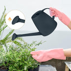 Watering Can - for Indoor and Outdoor House Plant Garden - with Long Spout - 1/2 Gallon - Grey