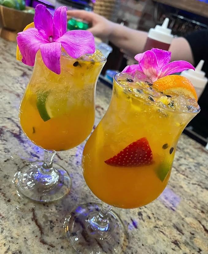 Miami Fresh Orchid Loose Bloom PERISHABLE flowers OrchidClub USA Sunne Tropical DIY lei, food & drink decoration (100 CANDY)