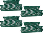 Yinghezu 80 Pcs Plant Support Clips,Flower and Vine,Garden Tomato Plant Support Clips for Supporting Stems,Vines Grow Upright Climbing,Tool for Straightening,Tomato Cage,Trellis. 2 Sizes in one Pack