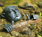 Aquascape Face and Hands Spitter Fountain for Ponds and Water Gardens | 78315