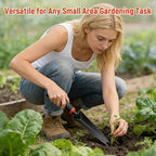 FR Handheld Weed Puller for Driveway Cracks – Portable Crevice Weeder Tool with V-Shaped Steel Blade – Manual Grass & Dandelion Remover for Patio, Sidewalk & Garden