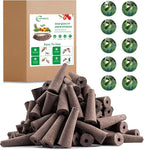 Hydroponic Pods Kit: Compatible with AeroGarden Herb Kits with 100 Grow Sponges; 10 Pods Lable, Highly Breathable - Indoor Garden Kit Supplies for Most Brands