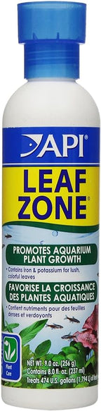 API LEAF ZONE Freshwater Aquarium Plant Fertilizer 8-Ounce Bottle