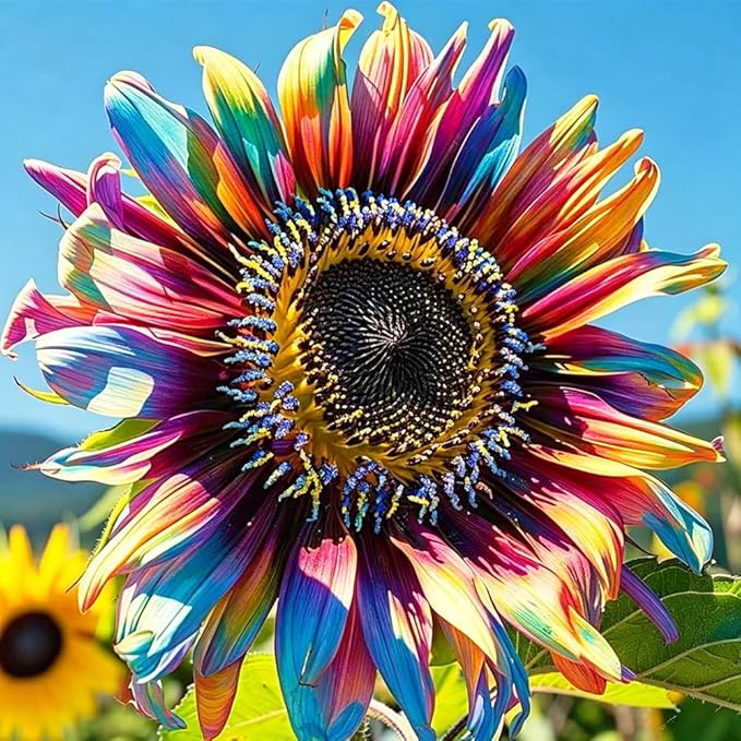 100+ Rare Sunflower Seeds for Planting Outdoor-Exotic Sunflower Seeds-Sun Flower Seed Non-GMO Heirloom Blooms in Home Garden