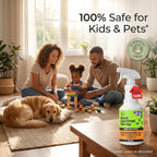 Nature’s Dome Pest Control Spray 16 Oz | 100% Natural Ant Killer & Bug Spray for Indoor & Outdoor Use | Eco-Friendly Bug Spray for Flea, Ticks, Ant & Mosquitos | Safe for Pets and Kids