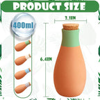 4PCS Terracotta Watering Spikes, Ollas Self Watering Globes, Slow Release Self Watering Planter Insert, Plant Watering Globes for Indoor and Outdoor Plants