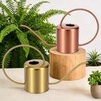 Plant Watering Can, 50 oz / 1500 ml Stainless Steel Metal - Modern Decorative with Long Spout for Indoor Potted Plants, Bonsai, Garden Flowers, Copper