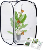 RESTCLOUD Insect and Butterfly Habitat Cage Terrarium Pop-up 23.6 Inches Tall