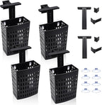 4 PCS Upgraded Aquarium Plant Holder, Adjustable thickness height Fish Tank Plant Holder with 4 Extension Hooks and 4 Suction Cups for Fish Tank Aquaponic Plant Cultivation