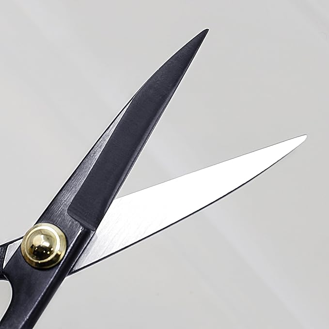 KAKURI Bonsai Twig Shears Made in Japan 8", Japanese Carbon Steel Blade, Precision Bonsai Scissors for Fine Pruning and Trimming