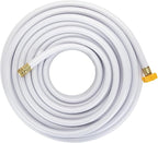 Camco TastePURE 75-Ft Water Hose - RV Drinking Water Hose Contains No Lead, No BPA & No Phthalate - Features Reinforced Design & Crafted of PVC - 5/8” Inside Diameter, Made in the USA (21008)
