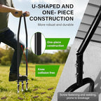 VASALAID Lawn Aerator Tool, Manual Core Lawn Aerator with 3 Stainless Steel Hollow Tines, Heavy Duty Grass Aerating Tool for Compacted Soil & Lawn Care