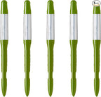 Sustee Aquameter, Set of 5, Plant Soil Moisture Sensor (Green, Small)