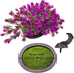 Artificial Plants Greenery Bonsai, Room Decor Fake Bonsai Tree Faux Plants for Home Decor Indoor Bookshelf Office Desk Bathroom Farmhouse Decor, Tall 9.5"