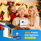 Bird Feeder with Camera, 4K UHD AI Video Bird Feeder Camera, Solar Powered Smart Bird Feeder with Camera for Outside, Instant Arrival Alerts, 3-in-1 Design, Ideal Gifts for Bird Lovers, Blue