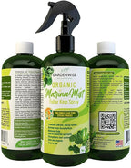 GARDENWISE Organic Marina Mist Foliar Spray for Fiddle Leaf Fig and Other Ficus Trees | Micro Nutrients for Vital Health | Gentle Formula | Liquid Plant Food | Quick Results | Ready to Use (16 OZ)