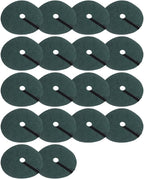 20 Pack Green Tree Guard Rings Non Woven Fabric Barrier Mats Breathable Root Protector Grass Control Discs for Garden Tree Collars for moisture(32cm)