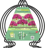 Bloem RailScapes Adjustable Floating Planter Hanger, Fits 0.5”-0.75” Balcony Railing Spindles, 3-Pack