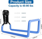 PeoMev 2PCS Hose Hanger Wall Mount - Metal Garden Hose Storage Water Hose Holders for Outside Heavy Duty Hose Reel for Water Hose