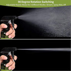 Cleaning Spray Bottles for Plants Misters for Inside, 2 Pack 10 oz Squirt, Water Spray Bottle Mist Sprayer, No Leak Hair Mister Empty with Adjustable Nozzle (Green)