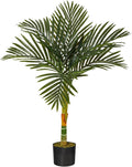 Nearly Natural 3ft. Golden Cane Artificial Palm Tree