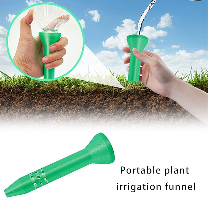 3PCs Portable Plant Watering Funnel Set Efficient Water Systems for Indoor Outdoor Gardening Accessories