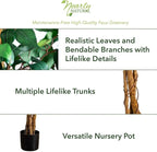 Nearly Natural 9ft. Artificial Ficus Tree