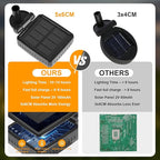 ASMAD Solar Lights Outdoor(4 Pack,32 LEDs), Solar Garden Lights, Outdoor Decorations, Firefly Light for Patio Decor, Big Bulb, Unique Gifts for Women, Gifts for Grandma