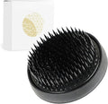 Wazakura Ikebana Kenzan Flower Pin Frog, Made in Japan, Floral Arranging Tool, Round - 61mm(2.4") Black