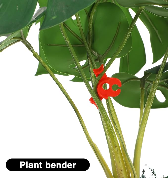 60 Pcs Low Stress Training Clips, Low Stress Plant Clips, Reusable Flexible Bend-Resistant Design, for Garden Vegetable Training, Flower Vine Supporting, and Farm Growth Management